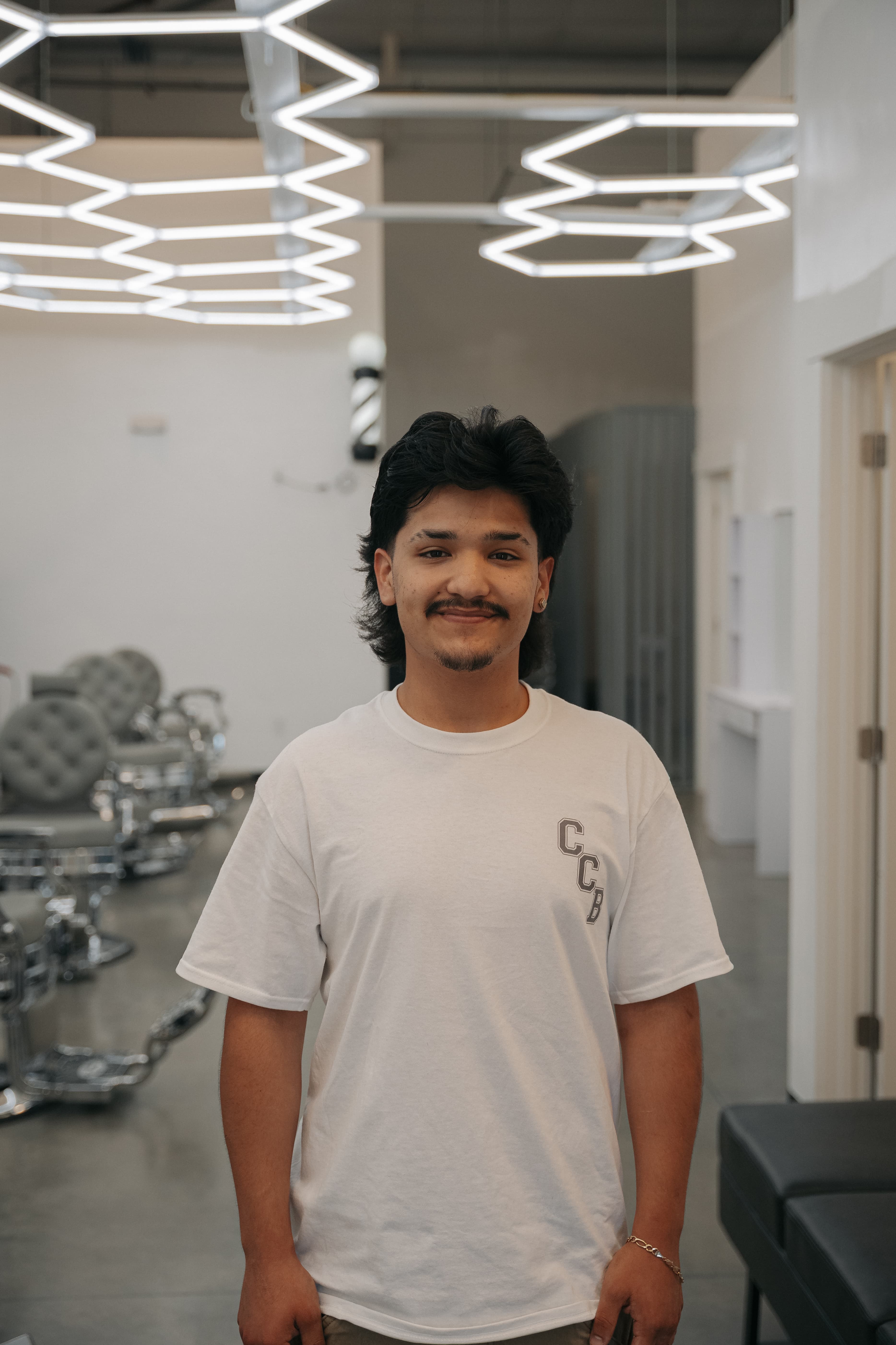 Eduardo, barber at Clean Culture Barbershop Pasco