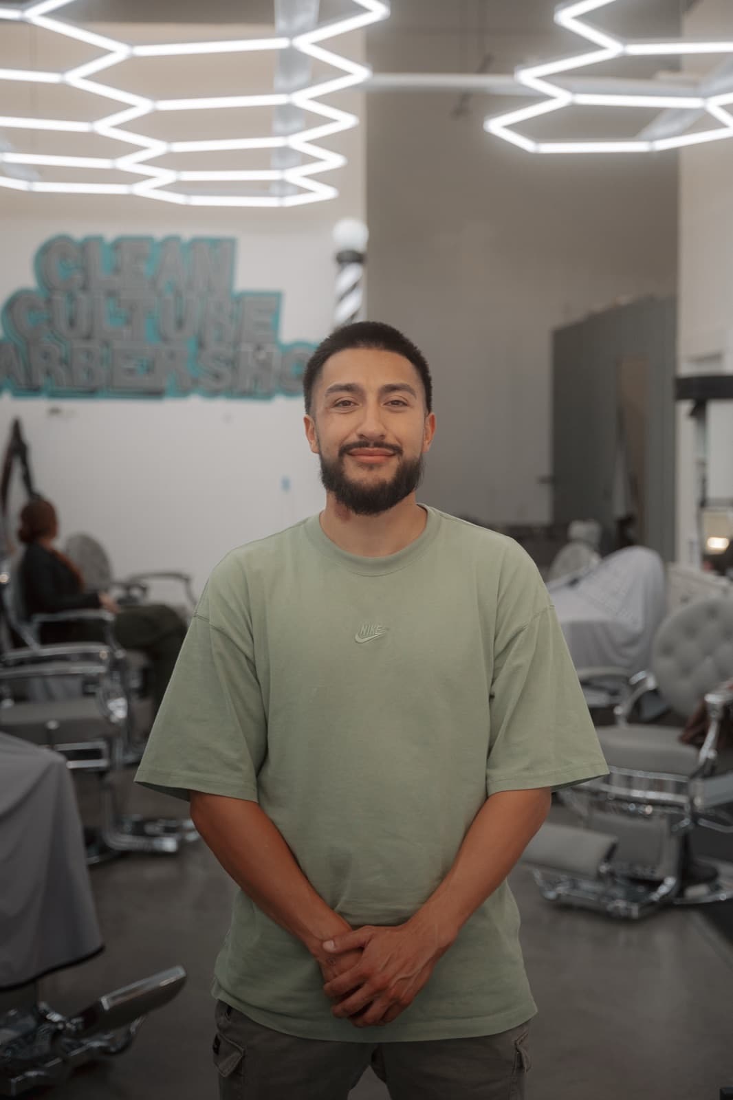 Jose Alvarez, barber at Clean Culture Barbershop Pasco